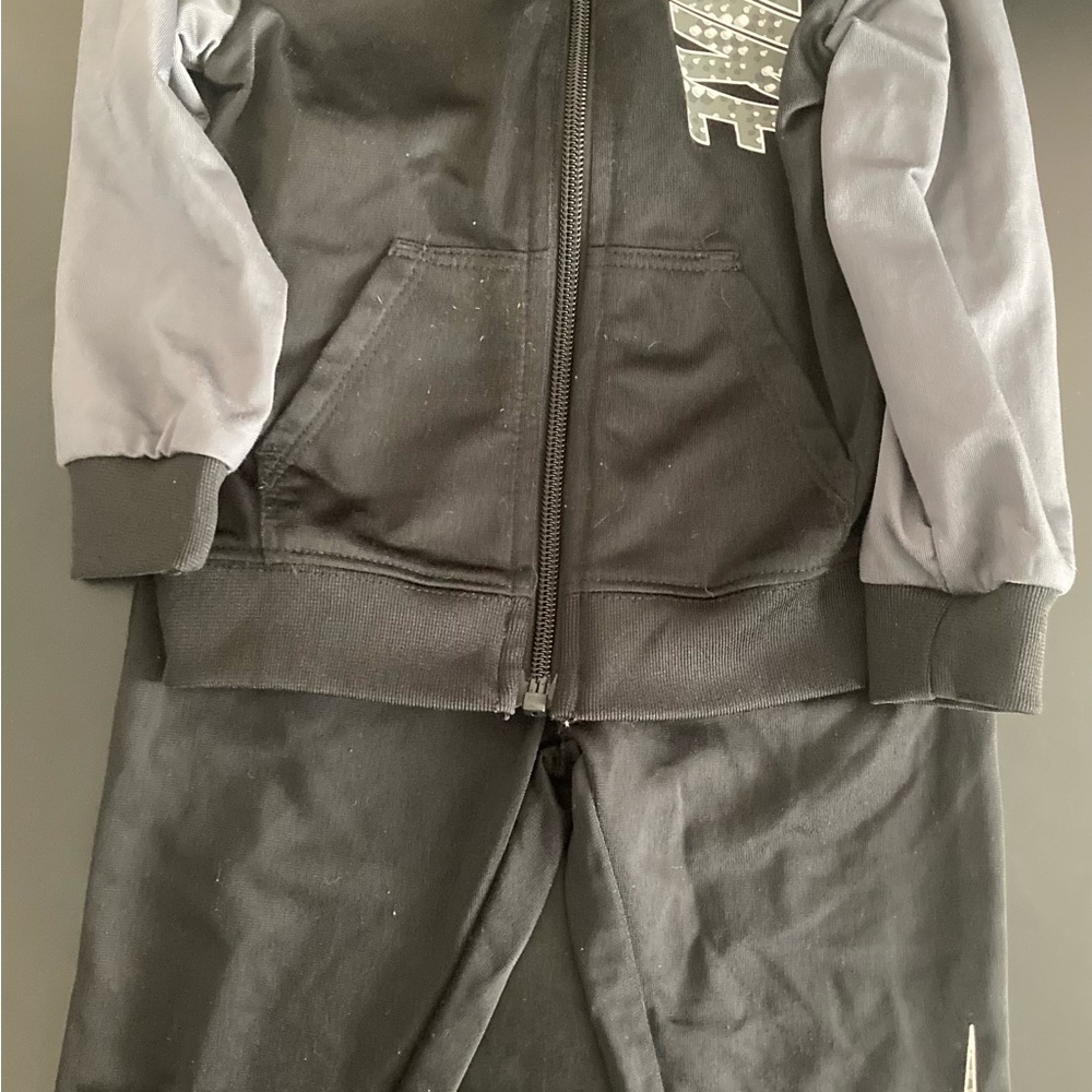 Kids Black and Gray Track Suit
